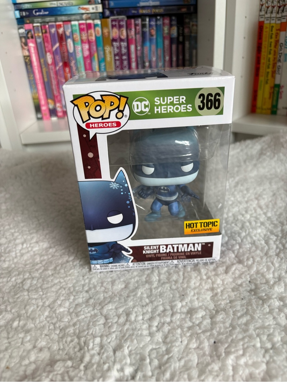 Funko Pop! Heroes Silent Knight Batman Blue and Black #366
